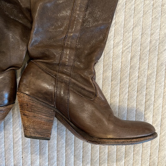 Tall Frye over the knee boots - Picture 3 of 7